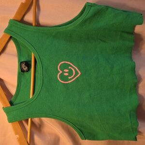 PacSun Green Tank Top Womens Size Small (Christina  #21)